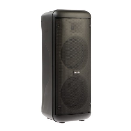 Portable karaoke system Eltronic Wave 500, 80 W, BT, SD, AUX, USB, 3600 mAh, black-1