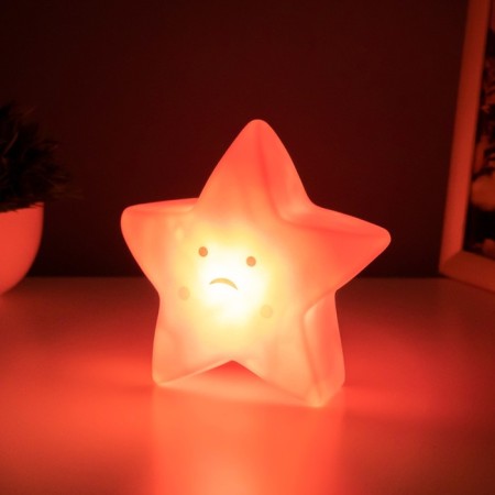 Night Plastic "Warm Sun" 1 diode 14.5x5x13 Mix Risalux-4