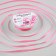 Satin ribbon, 3 mm × 45 ± 1 m, the color of a rich pink No. 05