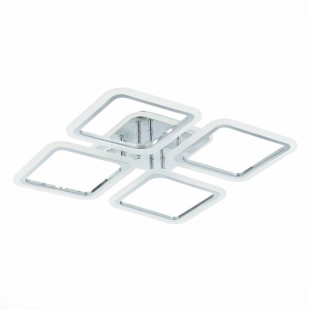 Ceiling lamp EVOLED. Sle200412-04. QUTRO. 1x112 W, LED, 3000-6000K, 8064 LM, 55x55x7.5 cm, chromium color-3