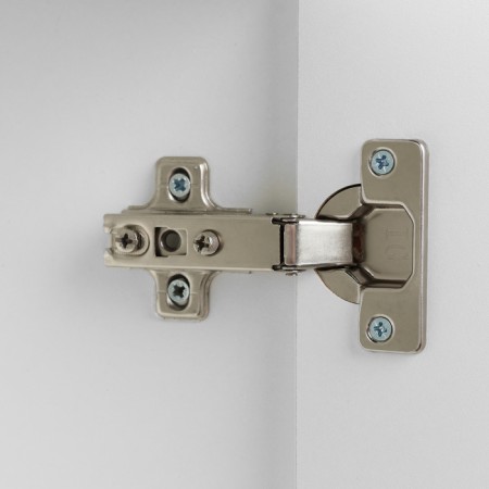 Bathroom hinged cabinet, two shelves, 48 ​​x 24 x 80 cm-4