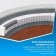 RIMINS Factory mattress, size 90x200 cm, height 19 cm, jacquard