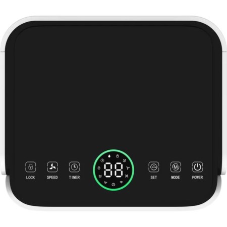 Осушитель воздуха NeoClima ND-12RH, 200 Вт, 3 л, до 55 м2, 12 л/сут, белый-3