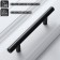 HANKE RARINING, Stainless. steel, d = 12 mm, m/o 160 mm, black color