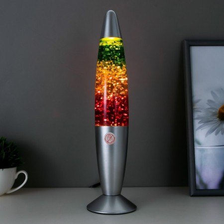 Svettilnik "Rocket", lava, sparkle, E14 34x8.5x8.5 cm Risalux-5