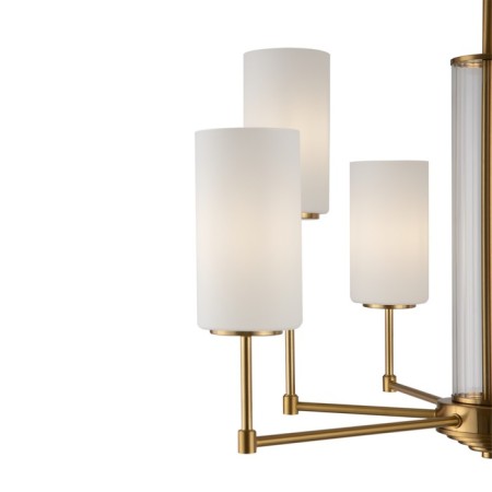 Chandelier 60W, 6he14, 61.3x60 cm, brass-3