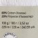 Yarn "Eco-Cotton" 80% cotton 20% polyester 220m/100g (760 ultrable)