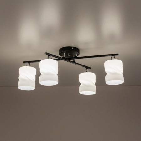 Ceiling chandelier "NILS" E27 4x60 watts-10