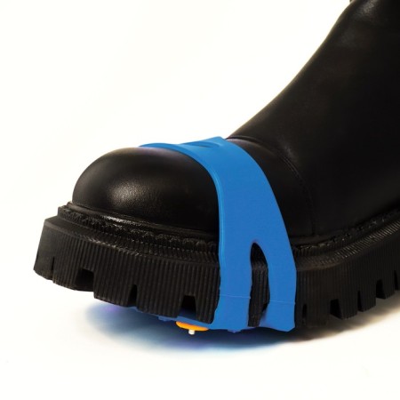 Ice toes on the toe, 5 spikes, universal, blue-3