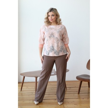 Female jumper, size 62, peach color-8