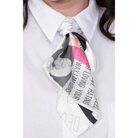 Women's scarf, size 35x27 cm-1