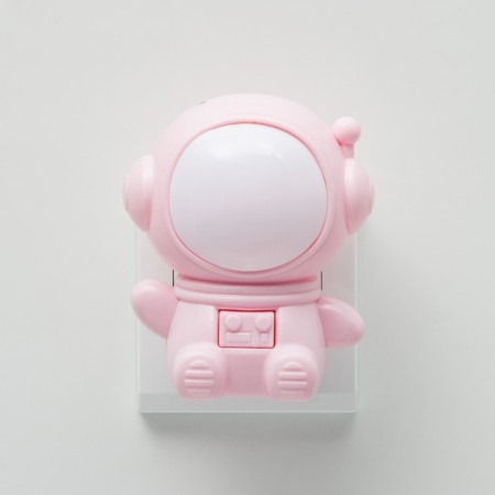 Spinker "Friendly Cosmonaut" 1W LED 4000-6000K pink 10x9x11.5cm-4