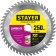 Disk STAYER 3684-250-32-72_z01, Laminate, neat cut, 72t, 250 x 32/30 mm