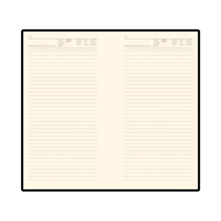 Deliciper of Leduced A5, 120 sheets on Firenze rings, artificial leather cover, block 70g/m2, gray block-9