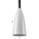 Lamp Bayerlux suspension "drop" 1x40W E27 white 10x10x28-128 cm