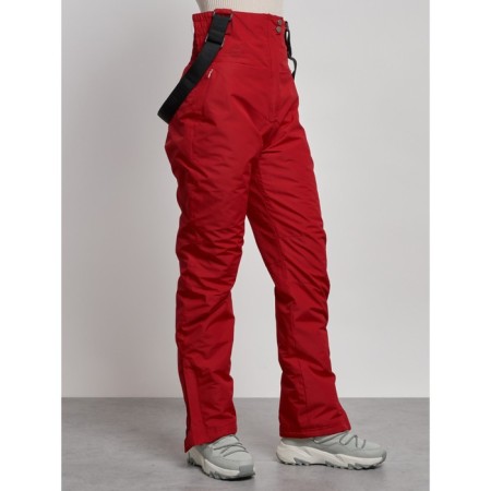 Semicunners of women's winter, size 48, red color-2