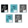 Notebook of 18 sheets in the Erichkrause bicycle Rider, cover coated cardboard, offset block, whiteness 100%, mix