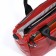 Bag-tout on zipper, red color