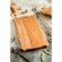 Defense and serving "East" board, array of oak, 200x340x24 mm