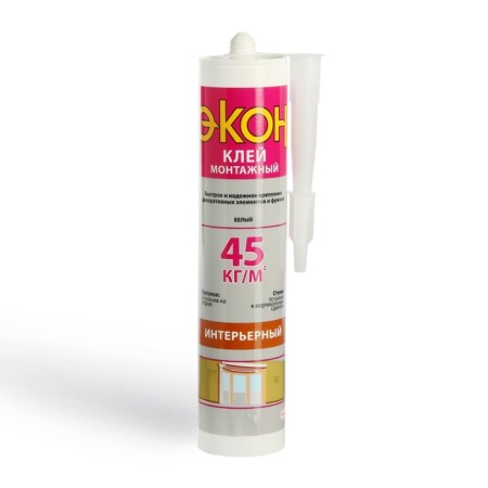 Liquid nails ECON, interior, white, 400 g