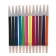 Flomasters 12 colors "animals", in a PVC package, an unenticized cap