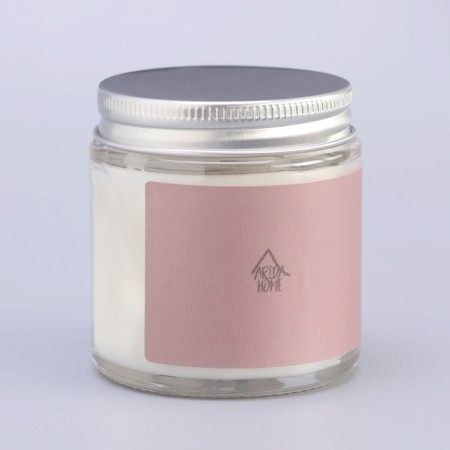 Aromatic candle "Hygge" #9 lavender, soy wax, in a bank, 90 g-13
