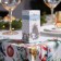 LED figure "White Lantern with a Nutcracker" 5 × 12 × 5 cm, plastic, batteries AG13x3, glow warm white