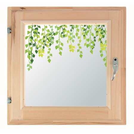 Window 60x60 cm, "leaflets", single -chamber double -glazed window, seal
