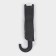 Automatic “plain” umbrella, 3 additions, 8 knitting needles, r = 48 cm, black color