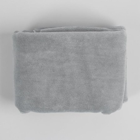 Knitted cut for needlework, velor, dark gray color, 45 × 50 cm-2