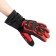 Gloves motorcycle, winter, size l, red