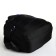 Young backpack from textiles with lightning, 5 pockets, black/blue color