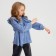 Children's shirt Minaku: Cotton Collection Blue Blue, Height 104