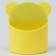 Magnetic universal stand for markers and lips "Bear" yellow 4x9x10cm