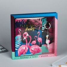 Test Browler + Notepad Flamingo Party