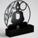 704-201B stand for spirals from mosquitoes and incense 704-201B 0.8x16x18 cm