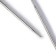 Circular knitting needles, brass 100 cm/ 6.0 mm