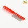 Combine comb “bubbles”, transparent, 20 x 3.6 cm, red