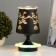 Aroma lace with backlight "Flower" E14 40W +RGB black 12.5x12.5x23 cm