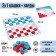 Checkers-nards, color "game time", board games, d-2.2 cm, 32x32 cm
