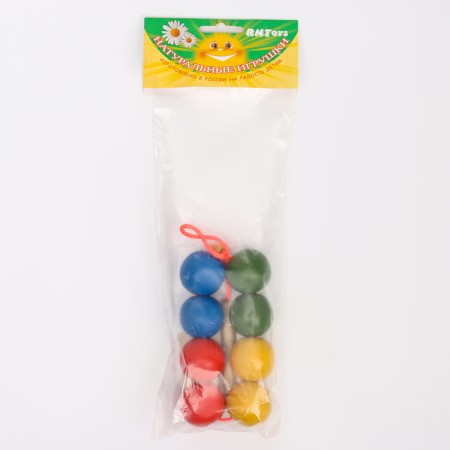 Beads "Color balls" (8 pcs.)-4