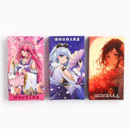 Chocolate 27 grams "Anime Red"-4