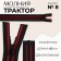 Lightning "Tractor", No. 8, detachable, castle machine, 60 cm, black/red color