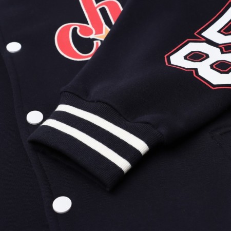 Male Bombber is formed, the color is dark blue, size 50 (XL)-6