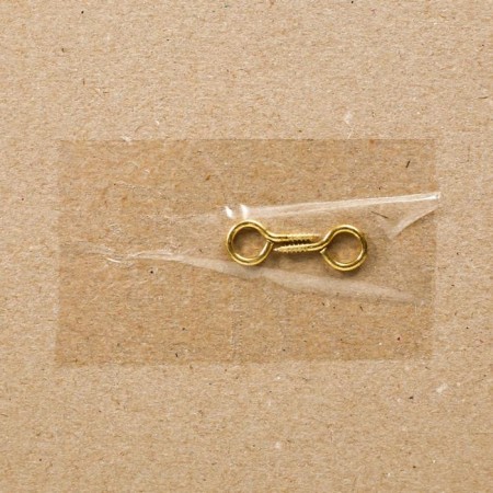 Photo frame plastic 40x40 cm, gold (plastic screen)-3