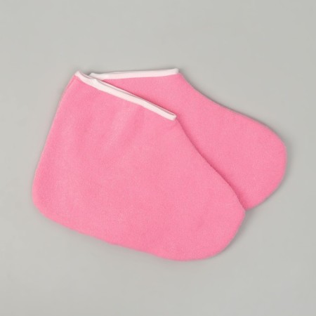 Socks for paraffin therapy, 28 × 21 cm, pink color-2