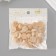 Decor for creativity tree "Half of the ball" Natural set 30 pcs 1.4x1.4x0.7 cm