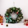 Festive wreath "Christmas", handmade