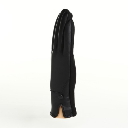 Gloves are female, dimensionless, without insulation, black color-1