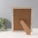 Photo frame Plastic format A4 "Violett" beige with a gold strip of 1.5x25.4x34 cm